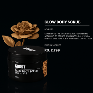 Store glow body scrub